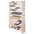 Modularack  Pro Natural Wall Mount Unit (144 Bottle Rack)